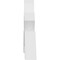 Ekena Millwork Vanguard Architectural Grade PVC Gable Bracket, 108"W x 22 1/2"H x 4"D x 6"F, 5/12 Pitch GBP108X23X0406VAN00 - alternate 5